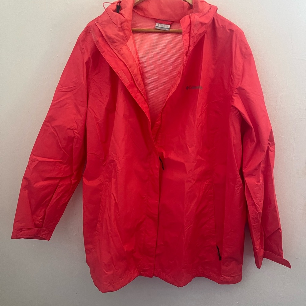 Columbia Women's Red Hooded Jacket